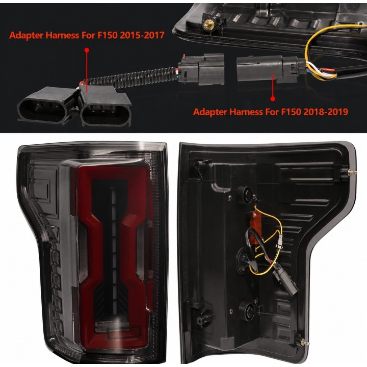 Lampy tylne LED Ford F150 2015-2019 — komplet - ujęcie 2