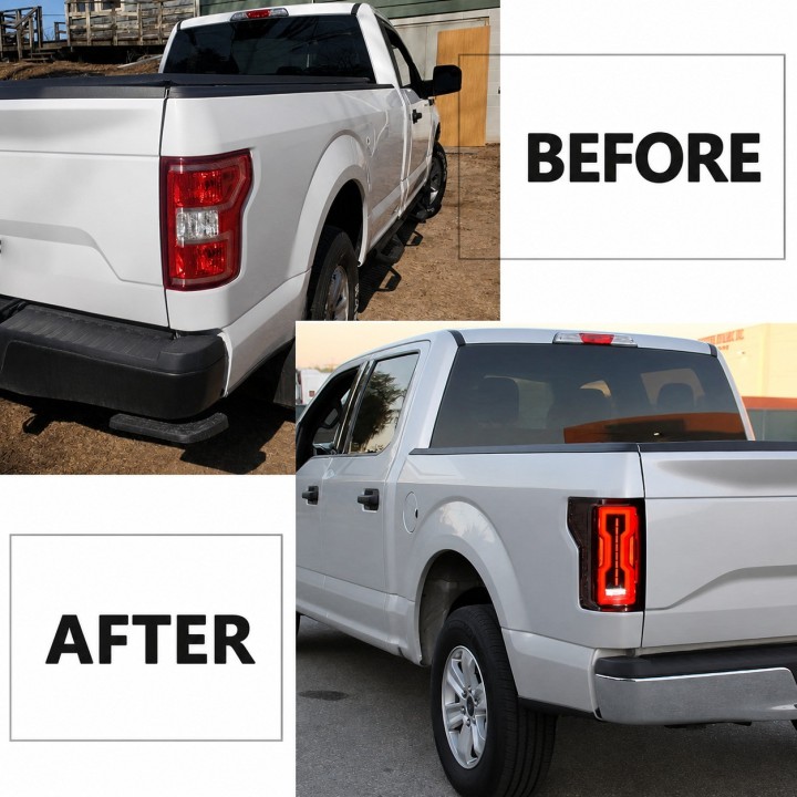 Lampy tylne LED Ford F150 2015-2019 — komplet - ujęcie 3