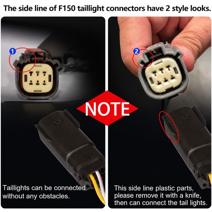 Lampy tylne LED Ford F150 2015-2019 — komplet - ujęcie 3