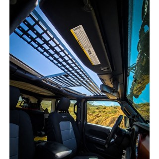 Overhead Shelf Jeep Wrangler JL / Gladiator JT — Steel, Powder Coated - view 2