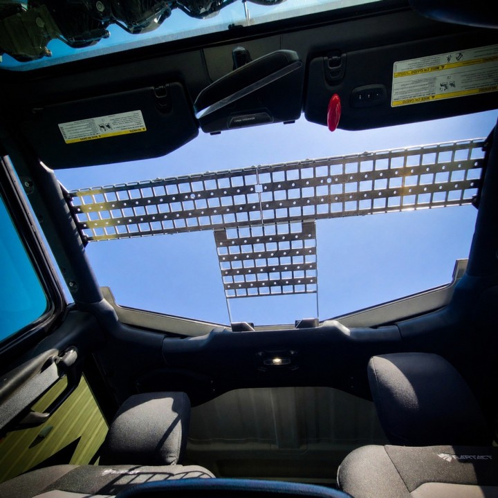 Overhead Shelf Jeep Wrangler JL / Gladiator JT — Steel, Powder Coated - view 5
