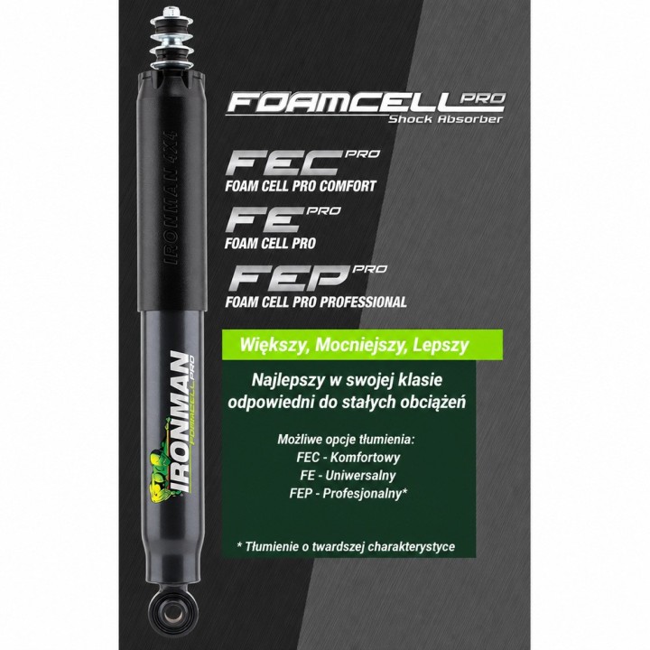 Rear shock absorber Ironman 4x4 Foam Cell Pro 45095FEP