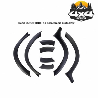 Fender Flares Dacia Duster 2010-2017 — Set, ABS