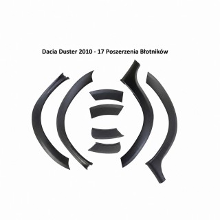 Fender Flares Dacia Duster 2010-2017 — Set, ABS - view 2