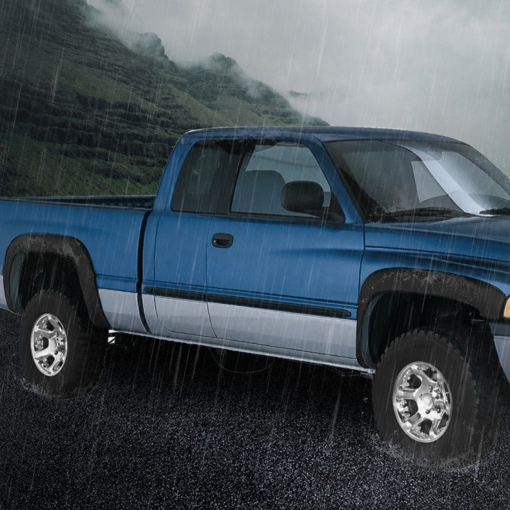 Fender flares LLDPE - fender flares Snakeman 4WD SNFF053