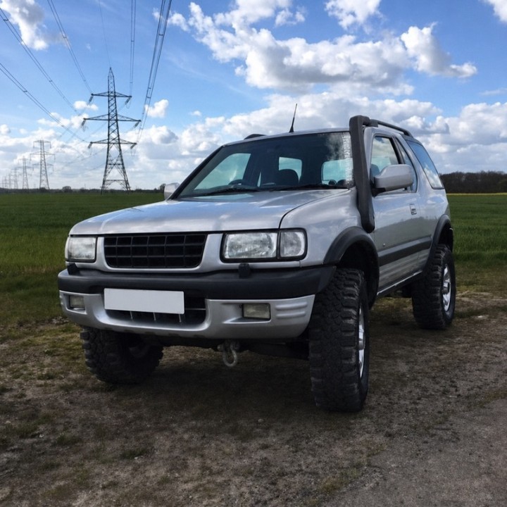 Snorkel Snakeman 4WD, left side — Opel/Isuzu Frontera A B (SNSUA) - view 8