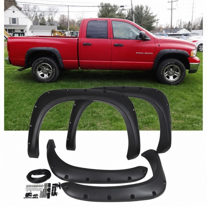 Fender flares LLDPE - fender flares Snakeman 4WD SNFF055