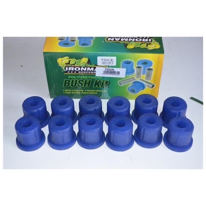 Set polyurethane bushings leaf springs rear Ironman 4x4 — Toyota Land Cruiser FJ75/HJ75/BJ75 (720UK) - view 2