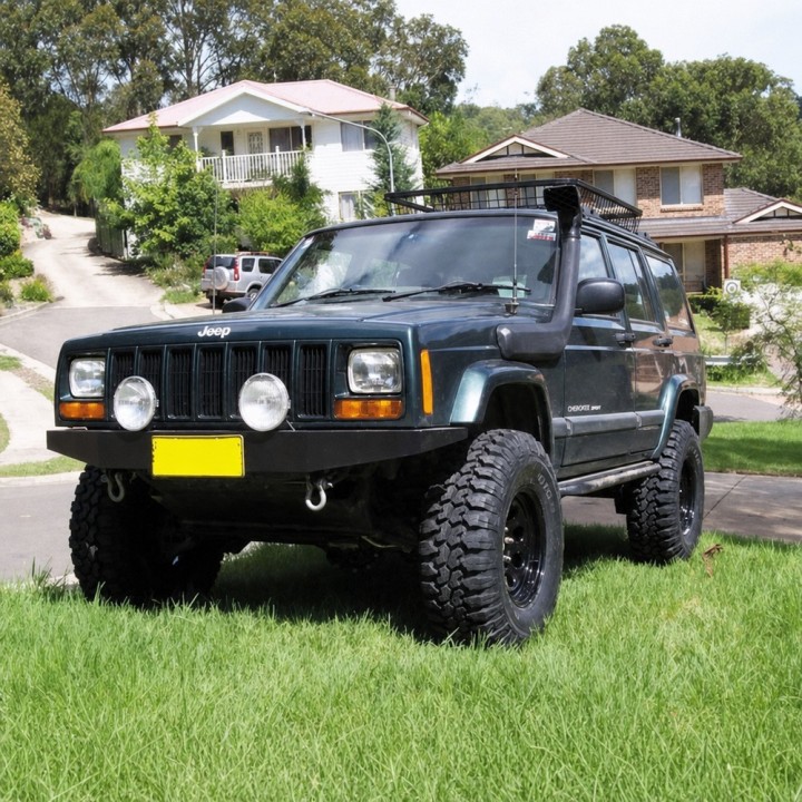 Snorkel air intake Snakeman 4WD Jeep Cherokee XJ SNSJXJ