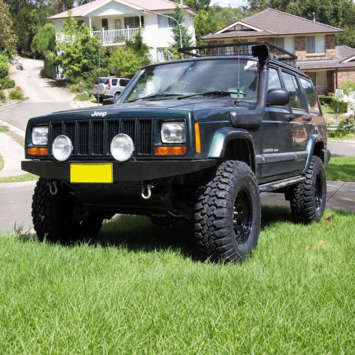 Snorkel air intake Snakeman 4WD Jeep Cherokee XJ SNSJXJ