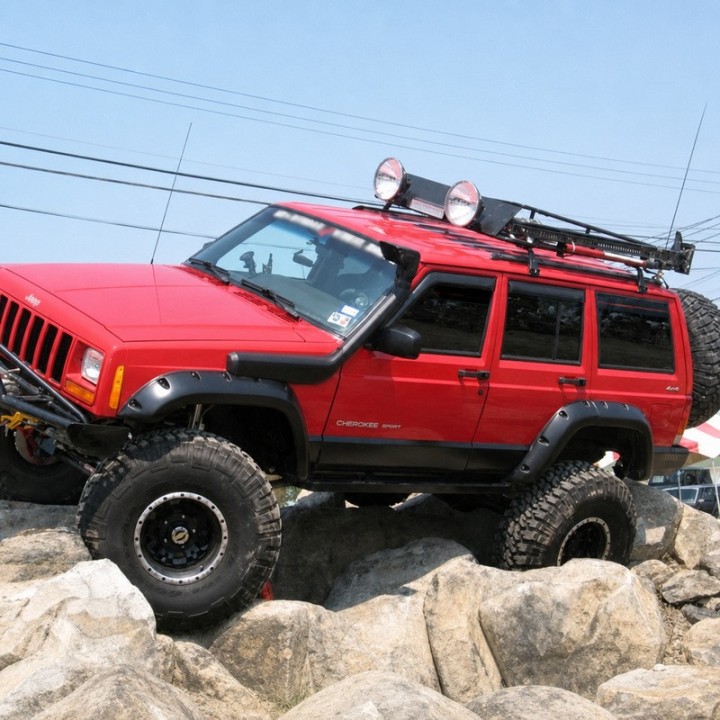 Snorkel air intake Snakeman 4WD Jeep Cherokee XJ SNSJXJ