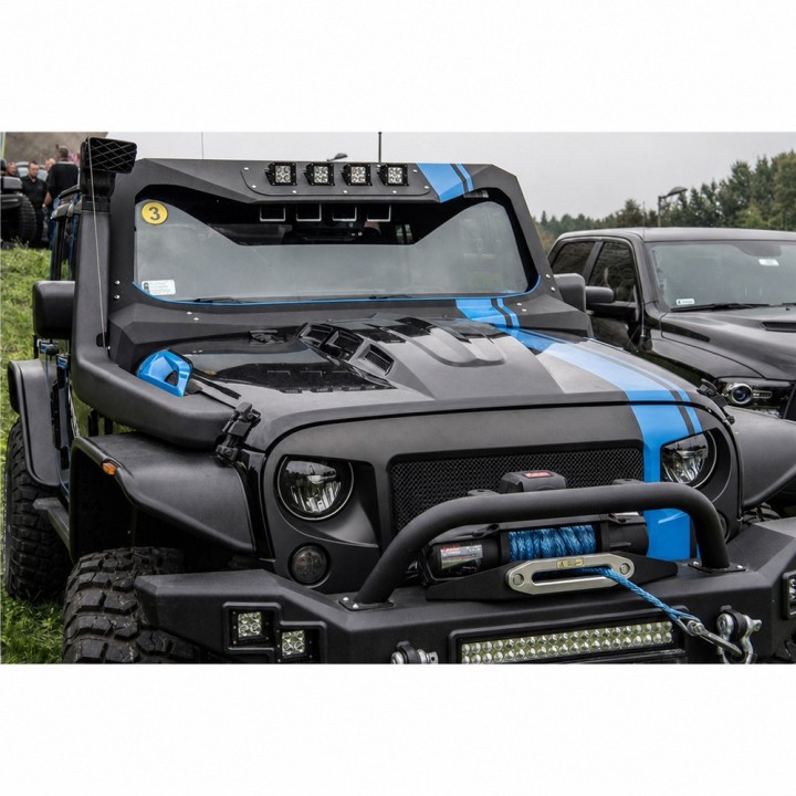Snorkel air intake Snakeman 4WD Jeep Wrangler JK 3.8L SNSJK