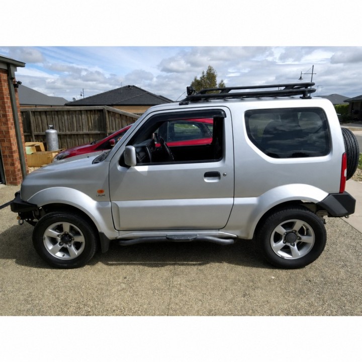 Aluminium side steps Snakeman 4WD Suzuki Jimny SNSS01A