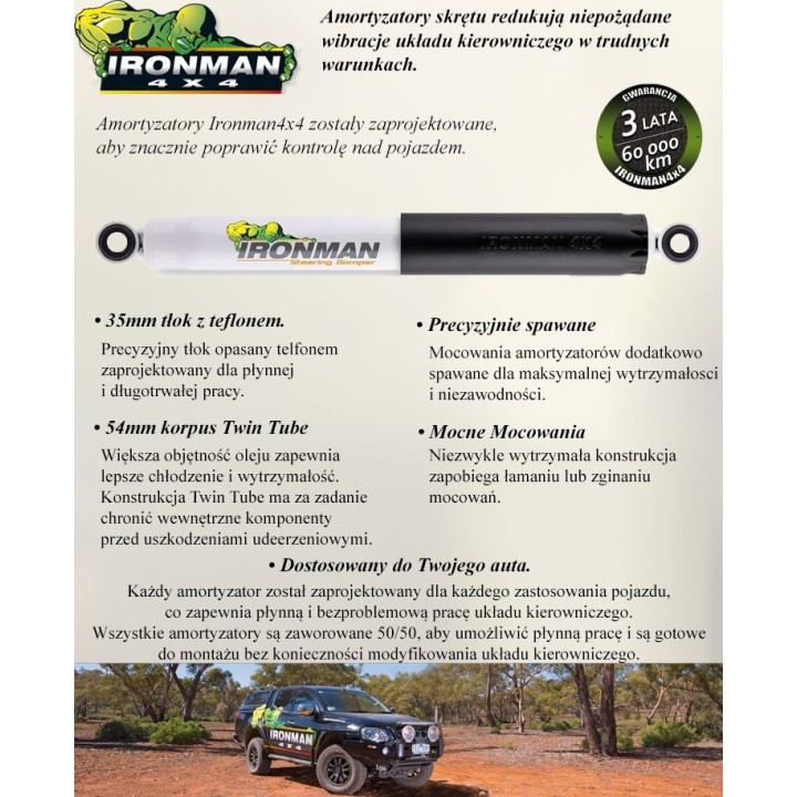 Shock absorber Ironman 4x4 Heavy Duty — Toyota Land Cruiser VDJ, Toyota Land Cruiser FYJ, Toyota Land Cruiser (3525) - view 3