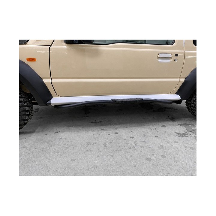 Steel side steps (set. 2 pcs) Snakeman 4WD — Suzuki Jimny (SNSS06) - view 3