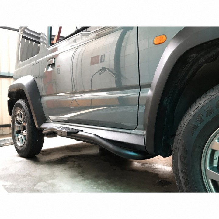 Steel side steps (set. 2 pcs) Snakeman 4WD — Suzuki Jimny (SNSS06) - view 4