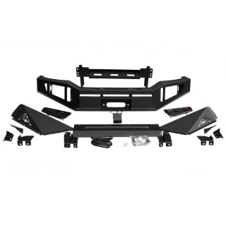 Front bumper aluminium Snakeman 4WD Toyota Hilux SNBF07A