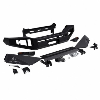 Front bumper aluminium Snakeman 4WD Toyota Hilux SNBF07A
