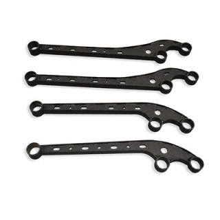 Set.(4 pcs) control arms (2-4" lift) for Snakeman 4WD SNA05