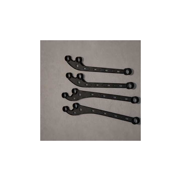 Set.(4 pcs) control arms (2-4" lift) for Snakeman 4WD SNA05