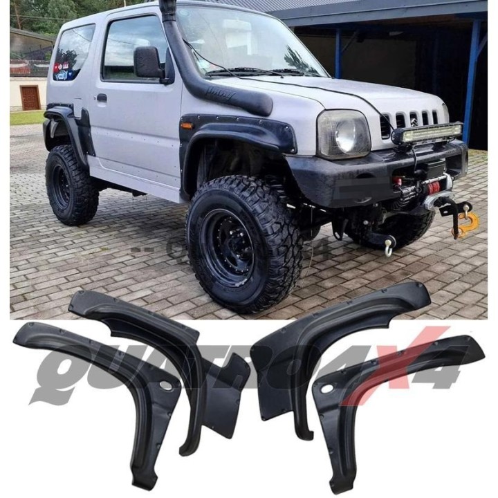 Fender flares LLDPE - fender flares Snakeman 4WD SNFF008