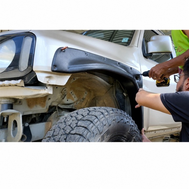 Fender flares LLDPE - fender flares Snakeman 4WD SNFF008