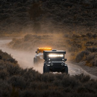 KC HiLiTES Titan 50" Kit — Jeep Wrangler JK 2007–2017