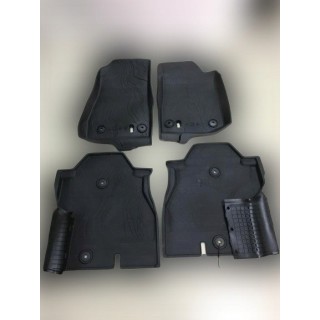 TopFire Rubber Floor Mats Jeep Wrangler JL 4-Door 2018+ (not 4xe)