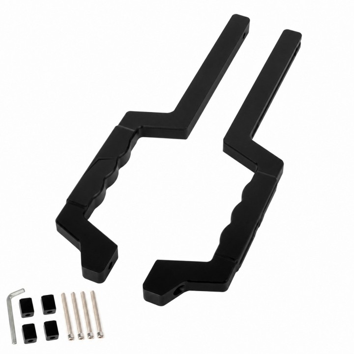 Rear Grab Handles Ford Bronco 2021+ — Set, Black
