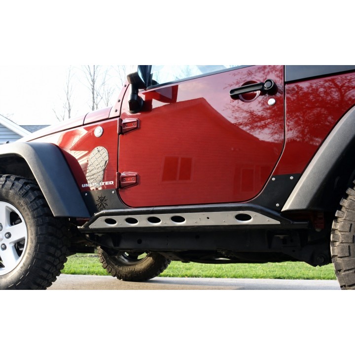 Steel Rock Sliders Jeep Wrangler JKU 4D