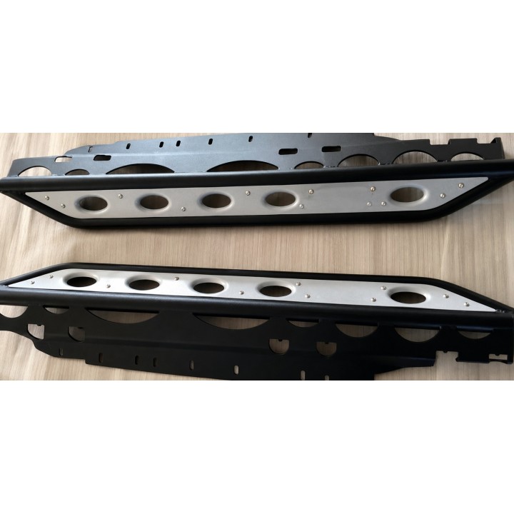 Steel Rock Sliders Jeep Wrangler JKU 4D
