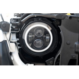 9" to 7" Headlight Adapters – Jeep Wrangler JL 2018+ - view 2