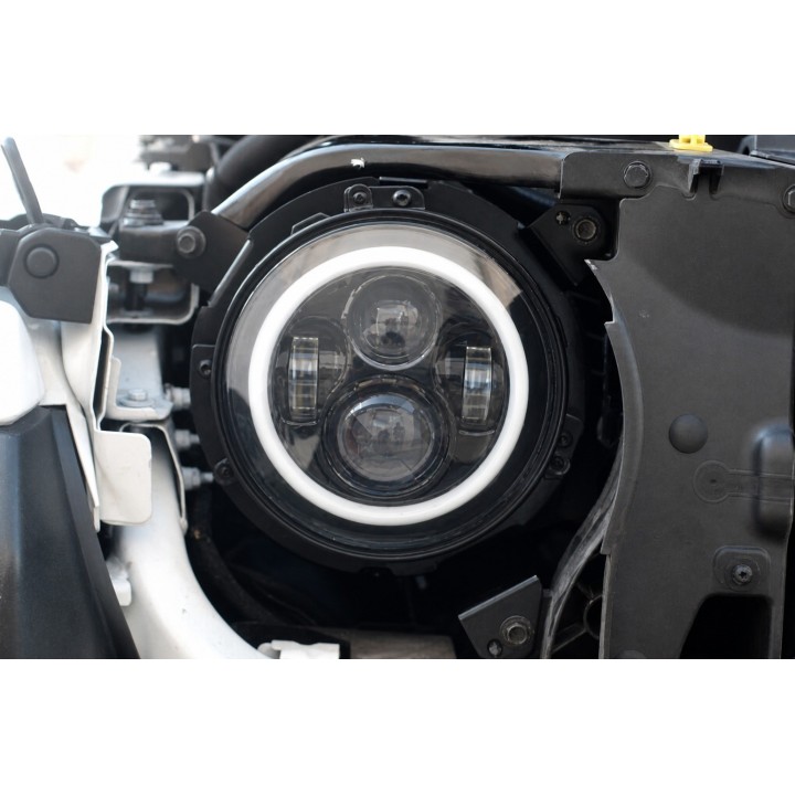 9" to 7" Headlight Adapters – Jeep Wrangler JL 2018+ - view 2