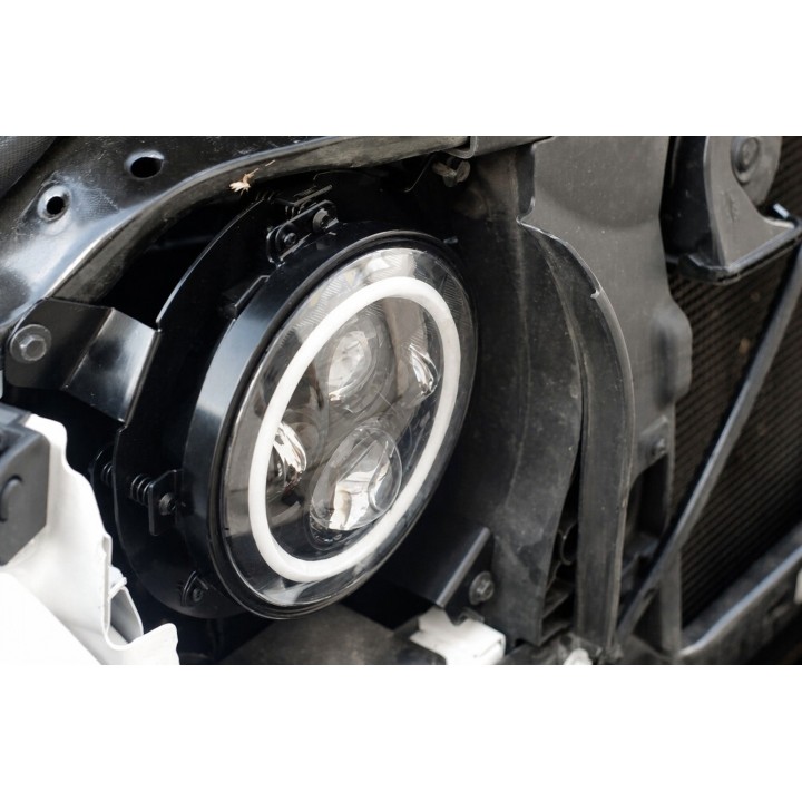 9" to 7" Headlight Adapters – Jeep Wrangler JL 2018+ - view 3