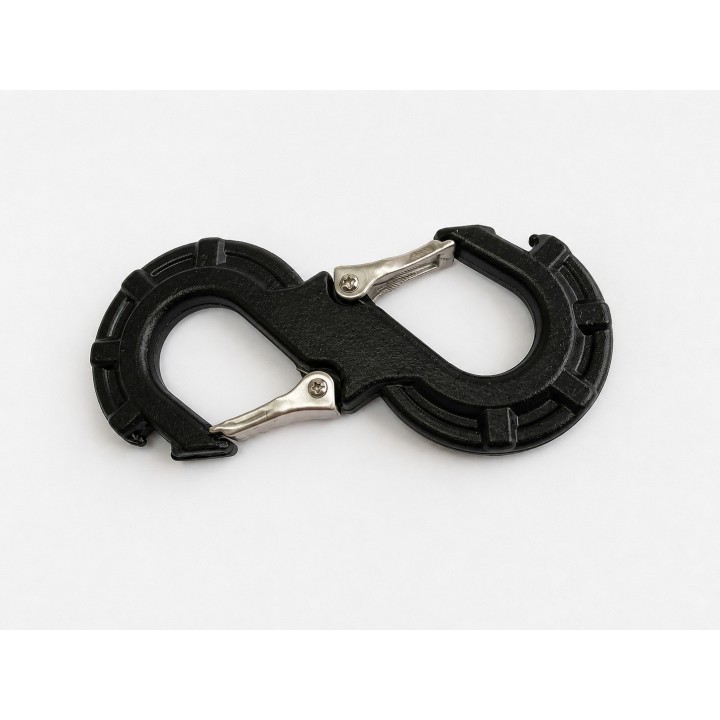 Double-Ended Tow Rope Hook, Steel, 4 t