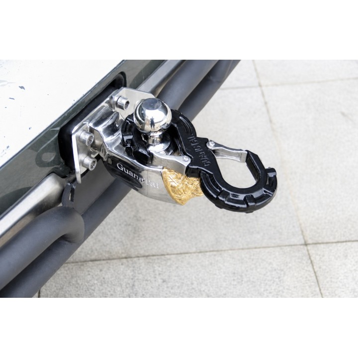 Double-Ended Tow Rope Hook, Steel, 4 t