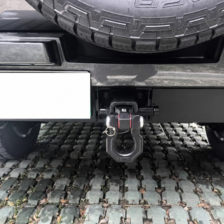 US Hitch Mount with 4.75 t Shackle, Steel