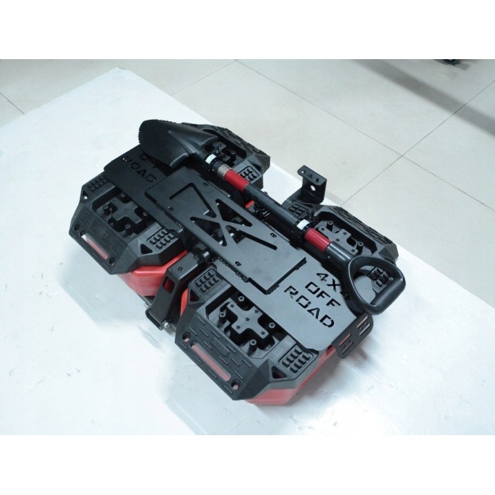 Gear Carrier with Equipment Jeep Wrangler JL / JLU 2018-2023 and JK / JKU 2007-2017 - view 2