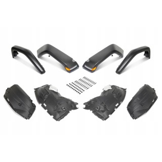 High Fender Flares with Inner Liners – Jeep Wrangler JL 2018+ (ready for paint)