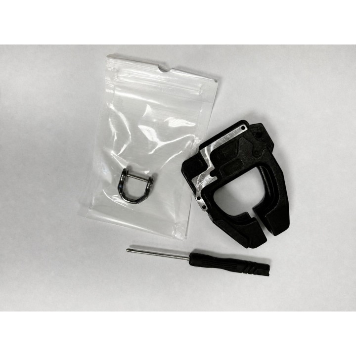 Key Fob Case Jeep Wrangler JK/JKU — aluminium