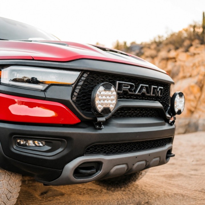 KC HiLiTES SlimLite 8" LED Light Kit — Dodge Ram 1500 Rebel / TRX 2019+ - view 4