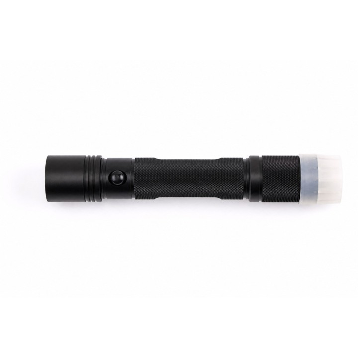 Aluminium LED Flashlight with Power Bank, Glass Breaker and Seatbelt Cutter