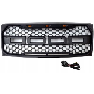 Ford F-150 2009–2014 Raptor-Style Grille with LEDs