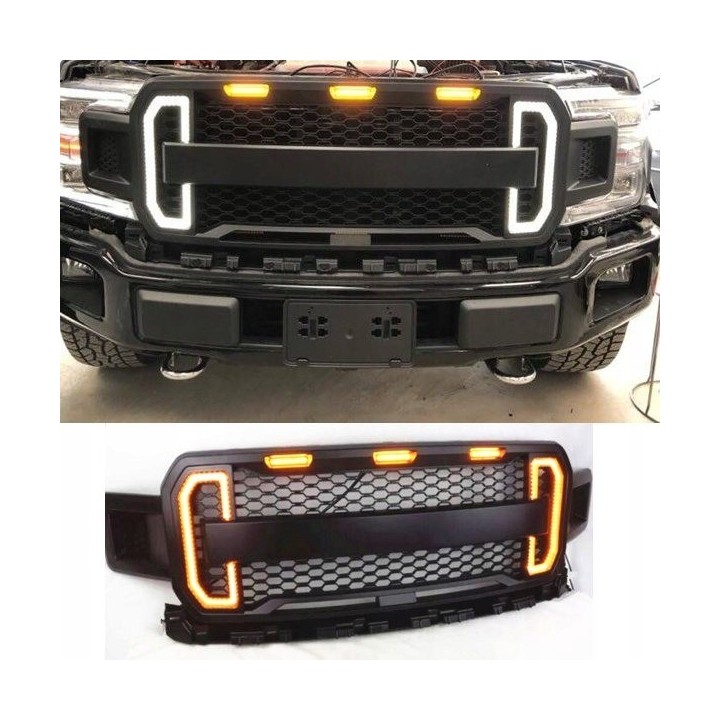 LED Grille Ford F150 2018-2019, black