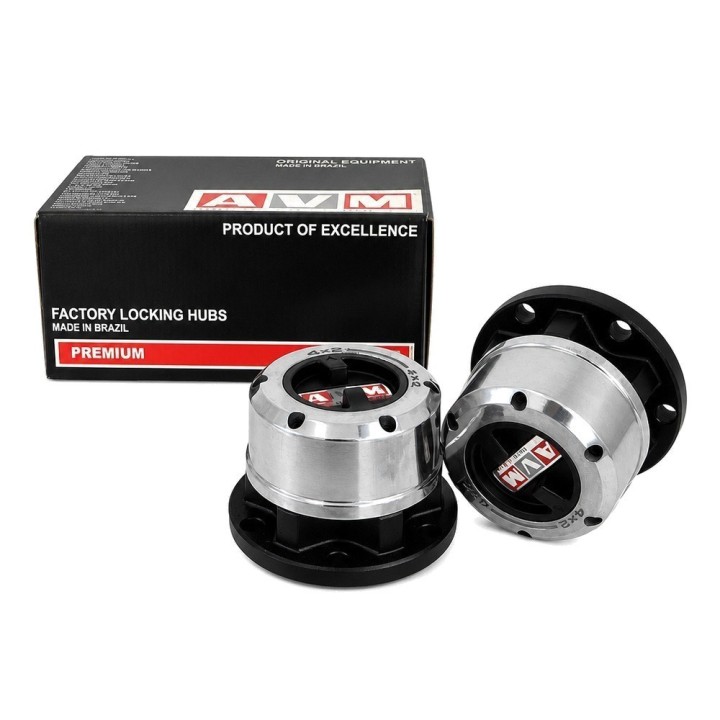 Manual free wheeling hubs, heavy duty steel housing AVM — Nissan Patrol Y60, Nissan Patrol Y61 (AVM445) - view 3