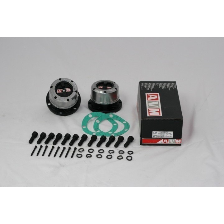 Manual free wheeling hubs, heavy duty steel housing AVM — Nissan Patrol Y60, Nissan Patrol Y61 (AVM445) - view 6