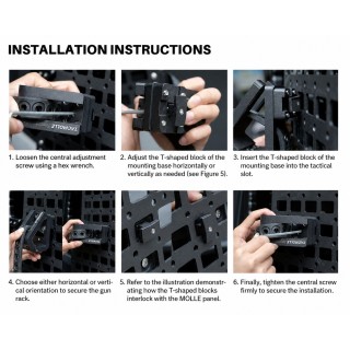 Universal MOLLE Panel Holders, Set of 2 – Jeep Wrangler JLU, Gladiator, Ford Bronco