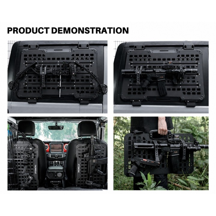 Universal MOLLE Panel Holders, Set of 2 – Jeep Wrangler JLU, Gladiator, Ford Bronco - view 4