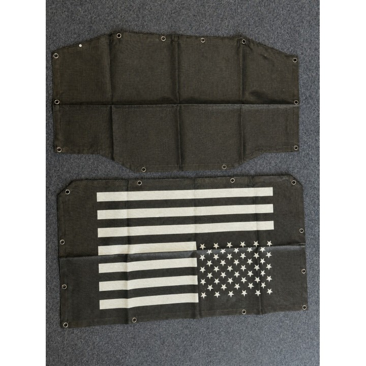 Roof Sun Shade Mesh Set – Jeep Wrangler JLU 2018+, Gladiator JT 2020+ - view 2