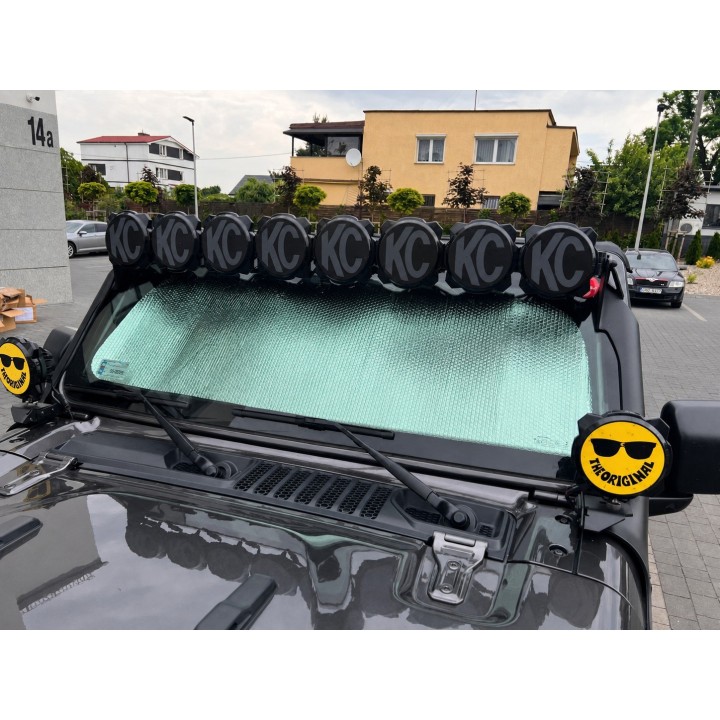 Windscreen Sunshade – Jeep Wrangler JL/JLU 2018+, Gladiator JT 2020+ - view 5